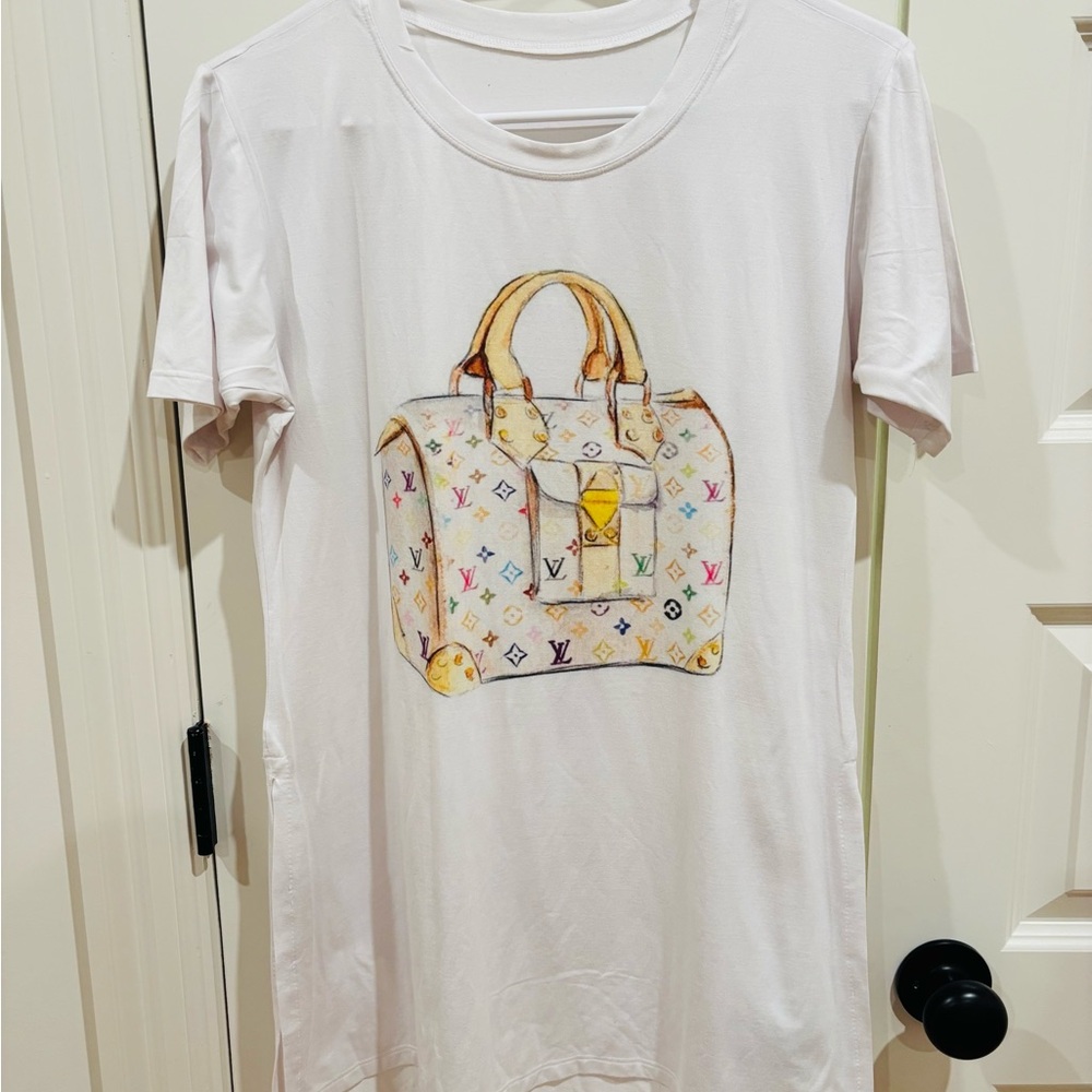 Multicolor Designer Print T-Shirt